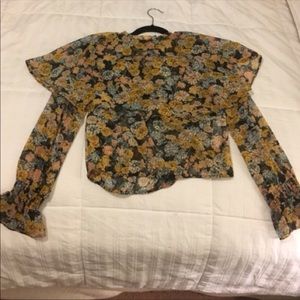 Zara Floral Top